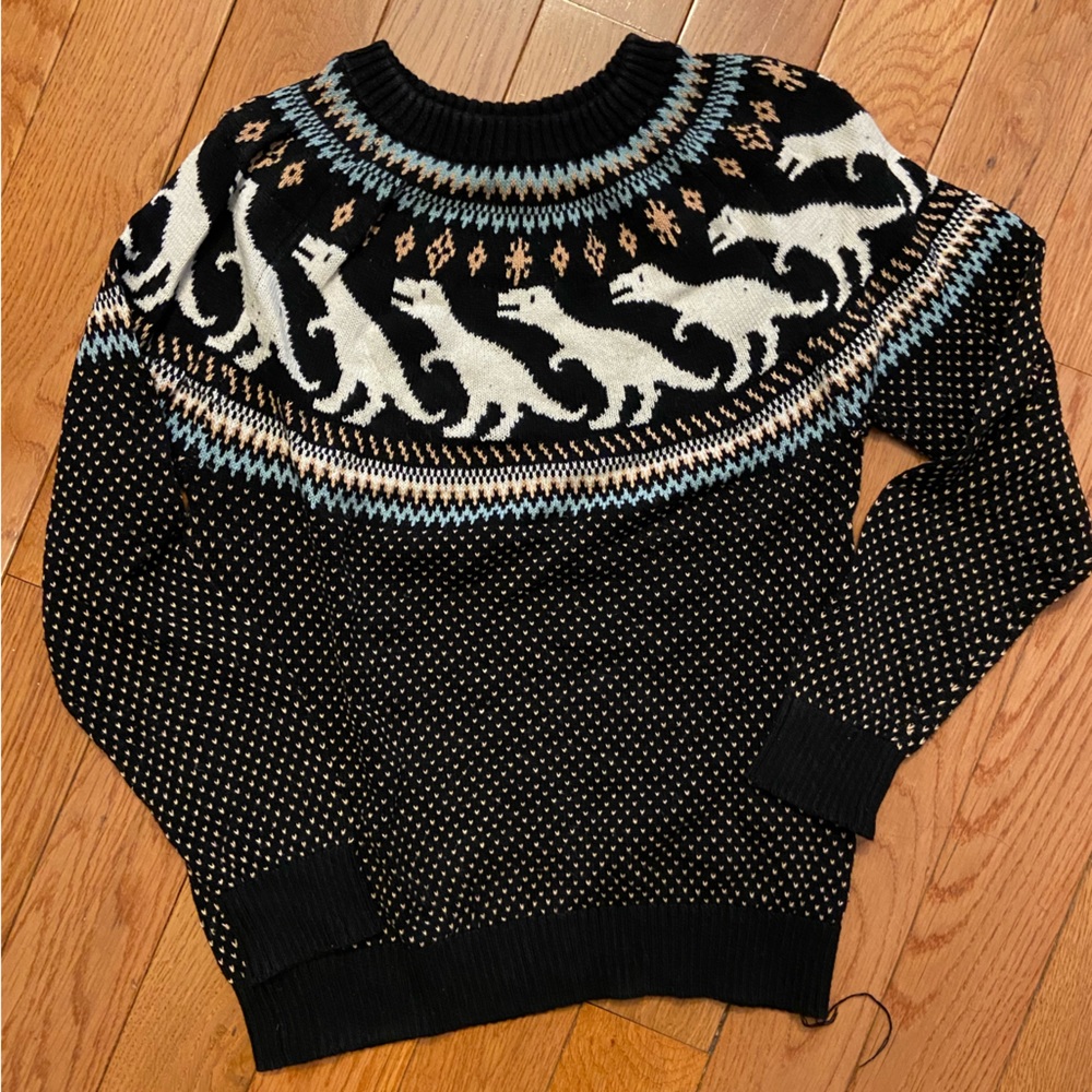 ModCloth Dino Sweater Small